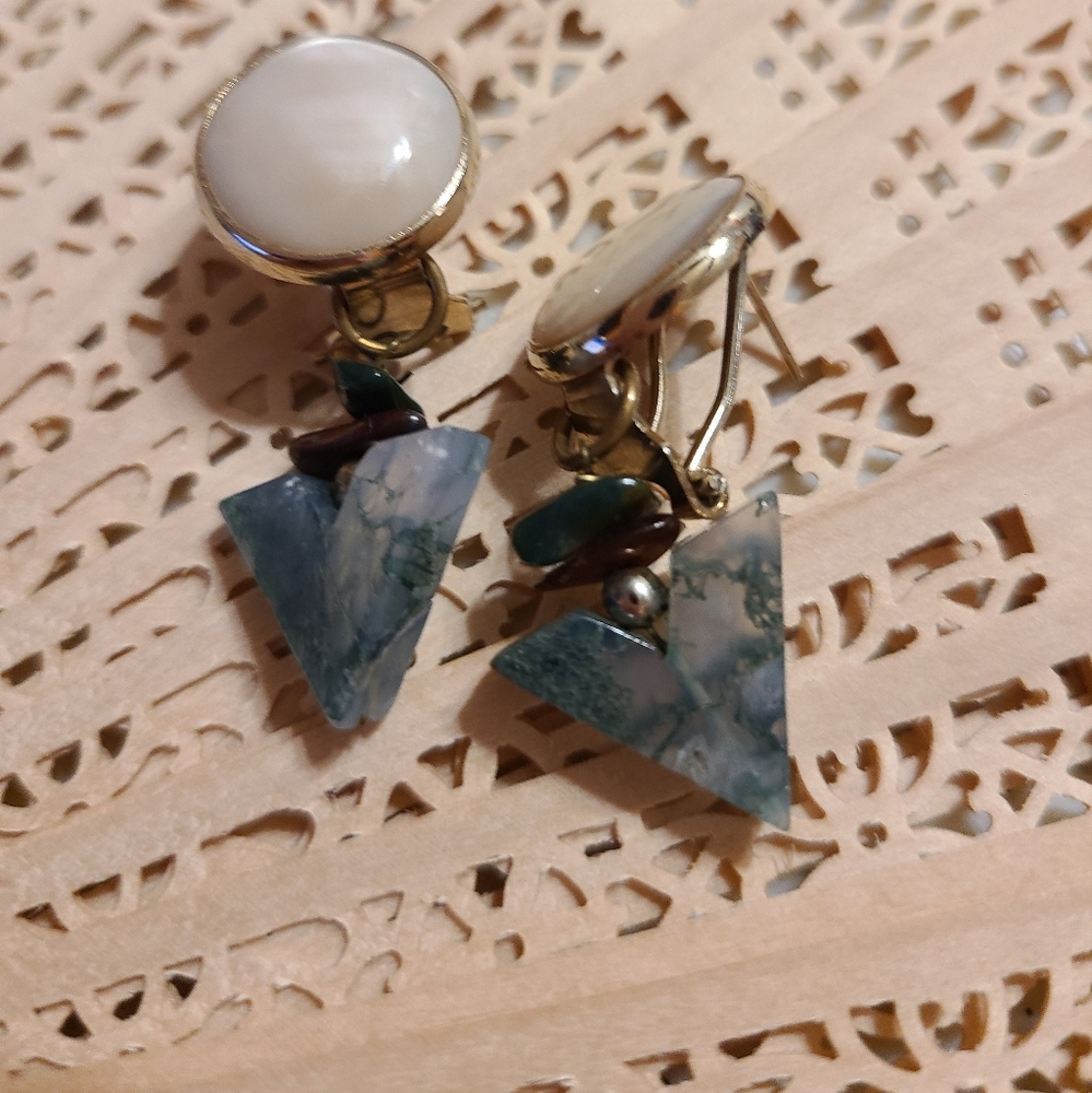 Vintage studded ladies earrings for sale